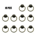 thumbnail image 1 of 10 x Antique Pull Swing Ring Drop Kitchen Cabinet Drawer Cupboard Knob Handle, 1 of 4