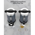 thumbnail image 2 of Qinaqin 18L/4.8 Gallon cm de Profundidadouble- Anchoall Commercial Coffee Urn para Buffet Catering Anchoedding y Gathering 120 Cups Grande Capacity Stainless Steel Alturaot cm, 2 of 5