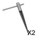 thumbnail image 1 of Paquete de 2-4 herramientas para neumáticos cónicos de acero, rodamientos de escariador de 3mm-13mm, agujeros de rebaba en Metal 2 piezas, 1 of 8