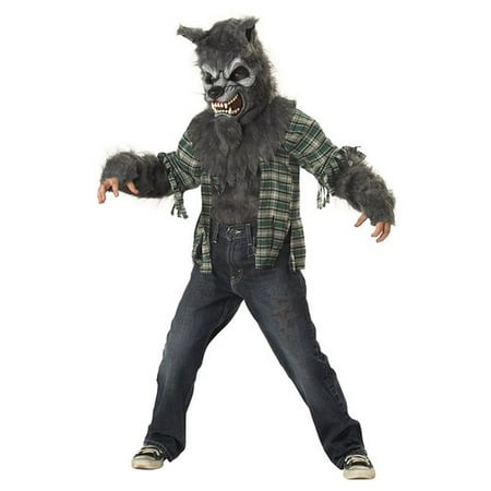 Howling At The Moon Child Halloween Costume, X-Large (12-14)