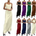 thumbnail image 1 of Sentmoon Spring Break Dresses Wedding Dress Summer 2026 Solid Color Sleeveless Backless Regular Fit Spaghetti Strap Plus Size Sun Dress for Concert and Rave S-XXL, 1 of 9