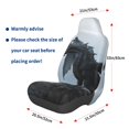 thumbnail image 2 of Lsque Valley Gray Dragon Pattern Car Seat Covers for Front Seats , Waterproof Seat Covers for Cars, Sporty Front Seat Covers,Car Seat Cover Protector Front Seats, 2 of 5