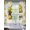 Off White, variant on Lemon Basket Summer Sheer Curtains 45 Inch Length 2 Panels Set, Farmhouse Green Lace Eucalyptus Voile Window Treatment Rod Pocket Small Kitchen Curtains Drapes for Bedroom 52"x45"x2