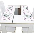 thumbnail image 4 of Ryvnso Placemats Set of 4 Skull Bats Hearts Dining Mats Heat-Resistant Non-Slip Washable Table Mat, 4 of 8