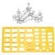 thumbnail image 3 of Suministros De Arquitectura, Plantilla De Herramientas De Dibujo De Plástico Con Diferentes Formas Para Dibujo De Diseño Arquitectónico, 3 of 7