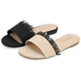 thumbnail image 2 of Journee Collection Womens Koreene Tru Comfort Foam Slip On Slide Flat Sandals, 2 of 6