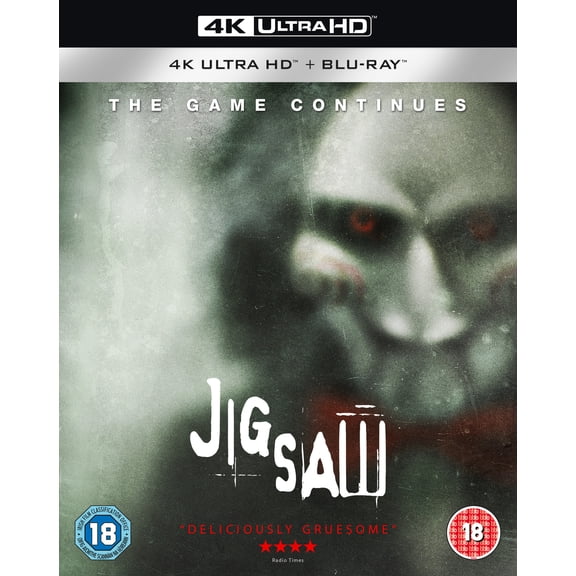 Jigsaw (4K Ultra HD) Clé Bennett Paul Braunstein Tobin Bell Callum Keith Rennie Brittany Allen