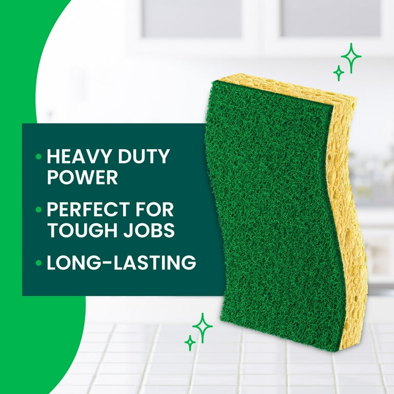 Scotch-Brite Heavy Duty Scrub Sponges, 12 Count (2 Packs) photo 4