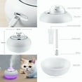 thumbnail image 4 of 1pc 300ml, USB Portable Mini Humidifier with Adjustable Mist Mode and LED Night Light - Quiet Air Humidifier for Home, Bedroom, Travel, and Office(Purple), 4 of 7