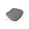 thumbnail image 3 of Kugisaki Car Seat Cushion with Breathable Fabric & Non-Slip Back, Durable Car Truck Home Universal Seat Cushion Fit for All Seasons 17.3x18.9 inches, Multicolor, 3 of 9