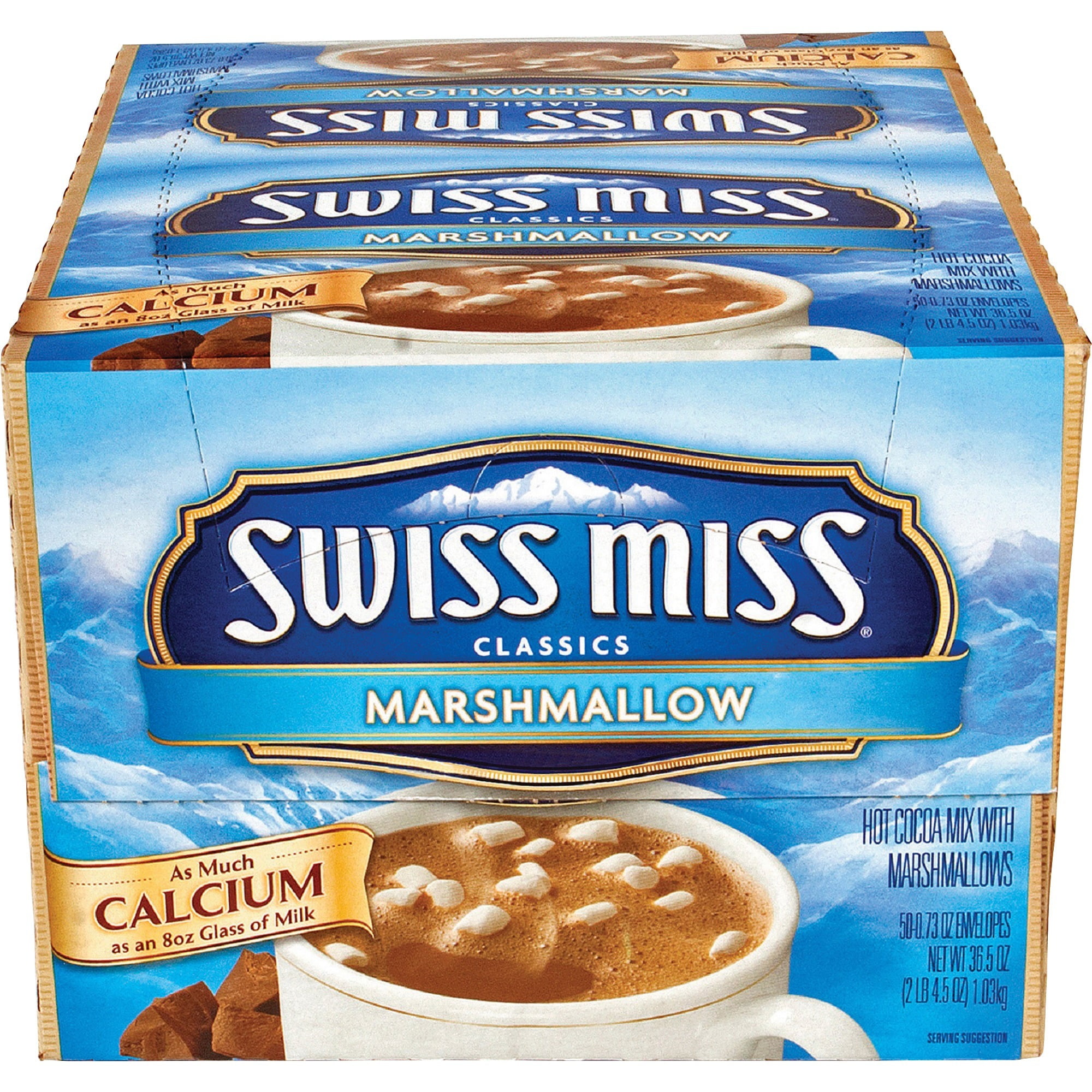 Swiss Miss®, SWM47492, Milk Chocolate Hot Cocoa Mix, 50 / Box
