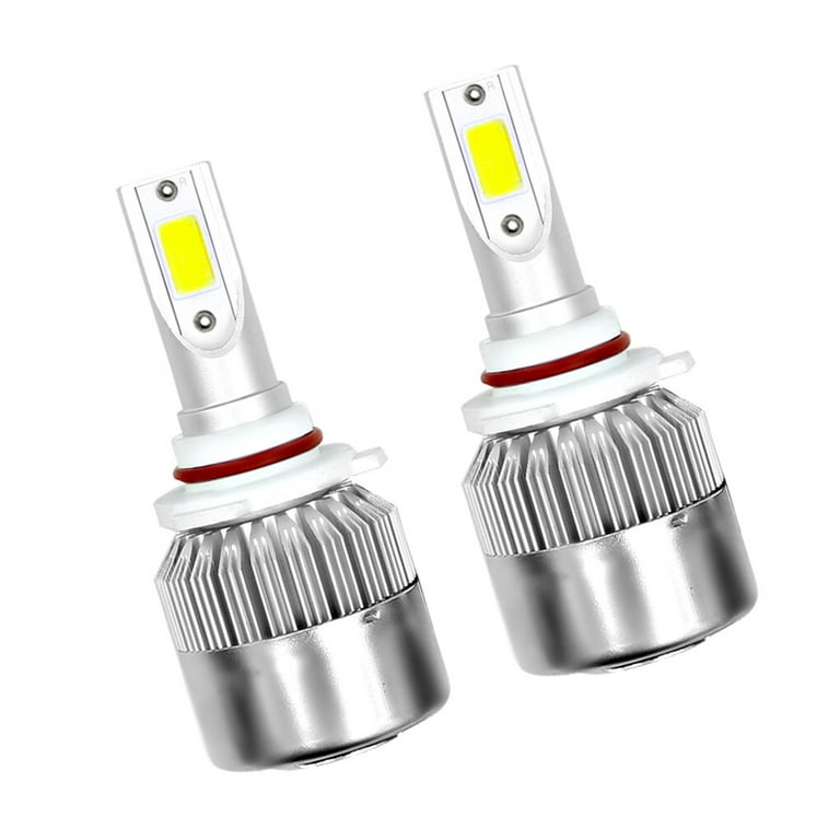 C6 High Brightness 6000K LED Car Headlight Bulbs, 72W, 12V, 7200LM