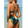 thumbnail image 2 of Maillot de Bain Bikini Femme Croisé devant Lacé Deux Pièces, 2 of 3