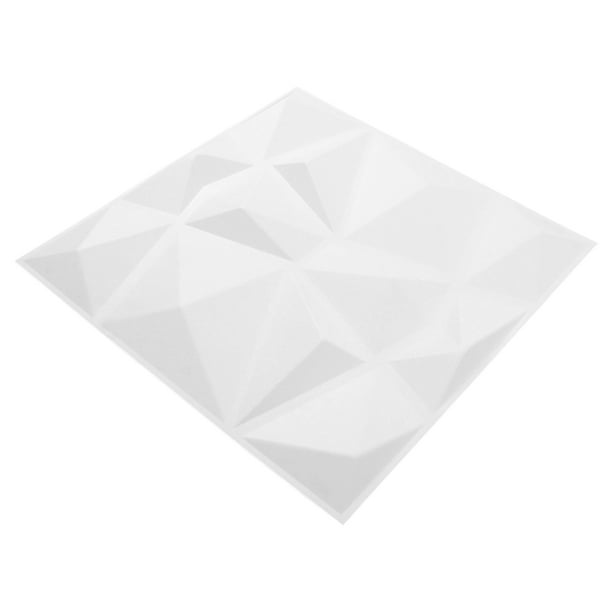 Panel De Pared 3D, Panel Decorativo De Pared Ecológico Ignífugo 12PCS Para Sala De Estar
