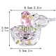 thumbnail image 2 of Figura de pájaro de cristal HDCRYSTALGIFTS, cristal artístico coleccionable, 2 of 8