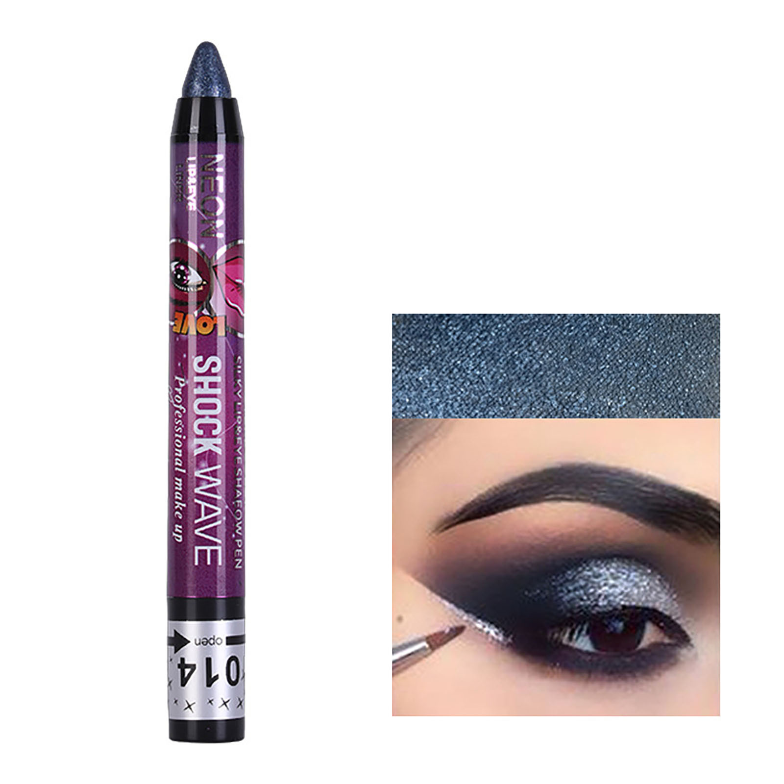 Sunhillsgrace Makeup Set Eyeshadow Pen And Lip Pen 2 In 1 Lying Silkworm Pen Highlighter Eye