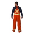 thumbnail image 3 of Big Bill 189US7 Unlined Bib Overall with Reflective Material-Orange-Tall-3XL, 3 of 3