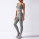 thumbnail image 5 of Conjunto de sujetador y leggings deportivos para mujer Pantalones de yoga para ciclismo estampados, 5 of 8