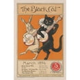 thumbnail image 3 of Nelly Littlehale Murphy 17x24 Black Modern Framed Museum Art Print Titled - The Black Cat, March (1896), 3 of 5