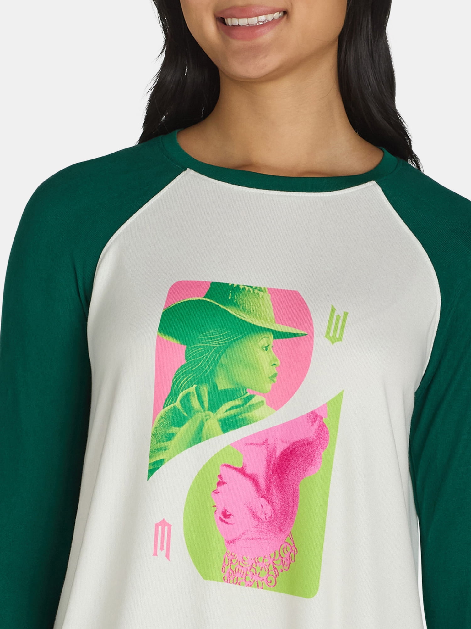 Wicked Women’s and Women’s Plus Graphic Print Sleepshirt, Sizes XS-2X