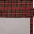 thumbnail image 3 of VHC Brands Primitive Rustic & Lodge Kitchen Window Curtains-Tartan Plaid Swag Pair, Panel 63x36, Brick Red, 3 of 8