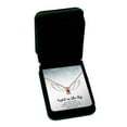 thumbnail image 2 of Anavia Mini Cube Cremation Jewelry Stainless Steel Keepsake Memorial Urn Necklace for Human with"Angel in the Sky" Comfort Card-[Rose Gold], 2 of 4