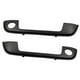 thumbnail image 1 of 2 piezas de cubierta de manija de puerta 51218122442 Accesorio de moldura de manija de puerta negra para BMW High con agujero, 1 of 8