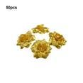 thumbnail image 3 of VONKY 50pcs DIY Delight - Fuel Creativity And Ideas To Life Versatile Fabric For DIY Gold 4.5cm 1Set, 3 of 6