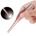 thumbnail image 4 of Kids' Ear Cleaning Kit with LED Light & Visible Scoop - Safe, Portable Tool Set for Children Including Ear Wax Clippers and Tweezers, Gentle Design for Toddler Ear Care (Amaranth Red), Ready to Ship, 4 of 5
