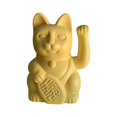 thumbnail image 2 of Escultura de estatuas de gato de la de dibujos animados, de resina de animales de trabajo artístico de para pequeña sala, Oro BLESIY Estatuilla del gato de la suerte, 2 of 8
