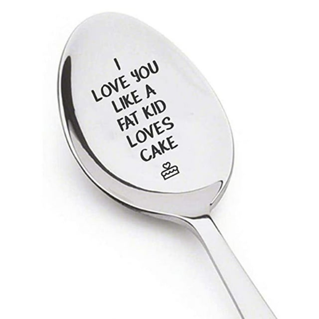 Lefu Nutella Spoon Personalised Long Spoon for Chocolate Cream Valentine\'s Day Gift