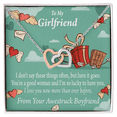 thumbnail image 1 of To My Girlfriend I Love You Now More Than Ever Inseparable Necklace, 1 of 7
