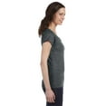 thumbnail image 2 of Gildan Womens 4.5 oz. SoftStyle Junior Fit V-Neck T-Shirt 2 Pack, 2 of 2