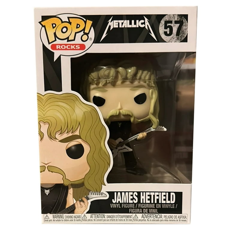 FUNKO POP! ROCKS: James Hetfield Collectible Figure - Walmart.com