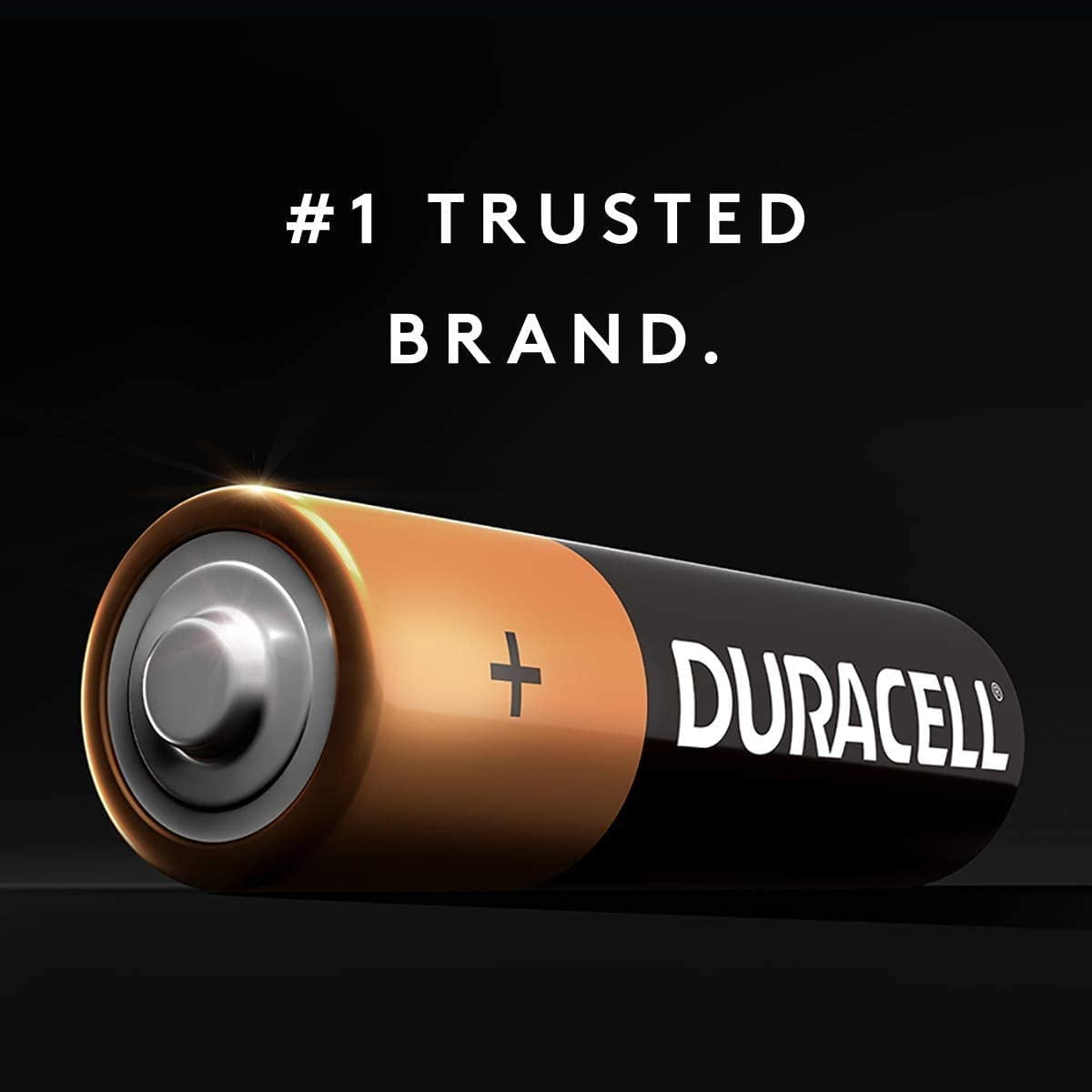 Duracell - CopperTop AA Alkaline Batteries - Long Lasting, All-Purpose Double A Battery for Household and Business - 72 Count