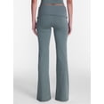 thumbnail image 4 of Athletic Works Women's ButterCore Flare Leggings with Fold Over Waist, 31" Inseam, Sizes XS-XXL, 4 of 7