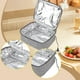 thumbnail image 1 of Bolsa de almuerzo con calefacción por USB, bolsa térmica con cremallera, contenedor reutilizable, bento para acampar, casa, coche, gimnasio y trabajo. Gris, 1 of 8