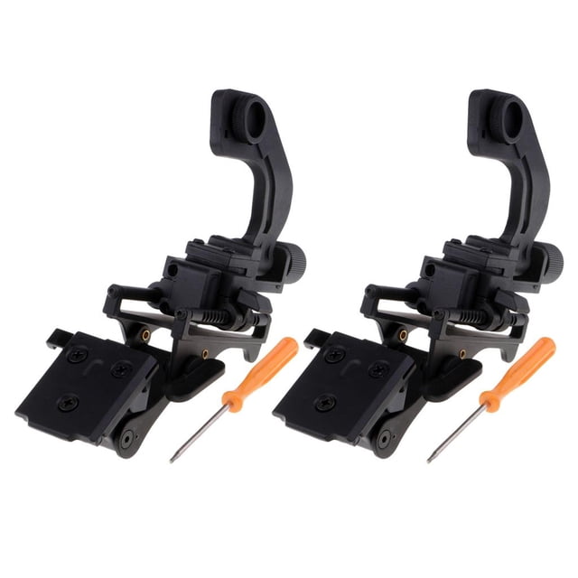 2 Unids Soporte para Gafas de de con Destornillador Montura de Aleación para Psv-14 Sharpla Soporte de aleación de visión nocturna