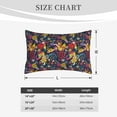 thumbnail image 4 of Pofeuu Rock Music Print Polyester Microfiber Plush Pillowcases, Super Soft and Cozy Pillow Case Covers with Envelop Closure（Pillow core not included）-14"x20", 4 of 6