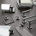 thumbnail image 5 of Gatco 4055AMX Elevate Double Robe Hook, Matte Black, 5 of 5