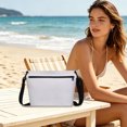 thumbnail image 4 of Waterproof Travel Toiletry Bag, Basic White Pvc Storage, Outdoor Swimming Drifting, Portable Phone Dry Pouch Build Build, Summer Travel Essential Gift Gift Gift, 4 of 7