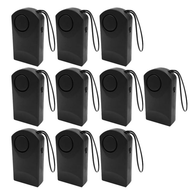 Paquete De 10 Sensores De Sistema Perilla De Puerta Para El Hogar, Hotel, Dortorio, Hogar Sunnimix Alarma de la perilla de la puerta