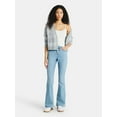 thumbnail image 2 of No Boundaries Bootcut Jeans, 32.5'' Inseam, Women's, 2 of 5