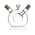 thumbnail image 2 of Olive Oil and Vinegar Dispenser 2 in Glass Bottle Oil and Vinegar Bottle with Cork Stopp ma3147, 2 of 7