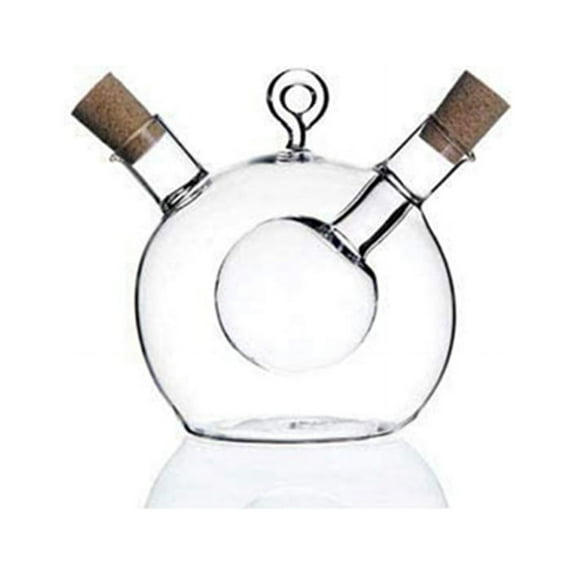 Olive Oil and Vinegar Dispenser 2 in Glass Bottle Oil and Vinegar Bottle with Cork Stopp ma3147