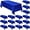 Blue, variant on 18 Pack Rectangle Tablecloths 58 x 102 Inch Table Cloth Reusable Washable Polyester Table Clothes Bulk for 6 ft Tables for Wedding, Party, Restaurant (White)
