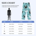 thumbnail image 4 of Picia Lovely Roosters Mens Soft Woven Cotton Elastic Waistband Sleep Pajama Pant Lounge Sleep Pant With Pockets And Drawstring-Large, 4 of 9