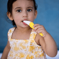 thumbnail image 3 of Banana Bendable Training Toothbrush, Toddler (Count of 2), 3 of 5