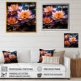 thumbnail image 4 of Designart "Pure Blossoms Of Lotus II" Lotus Floater Framed Wall Decor, 4 of 5