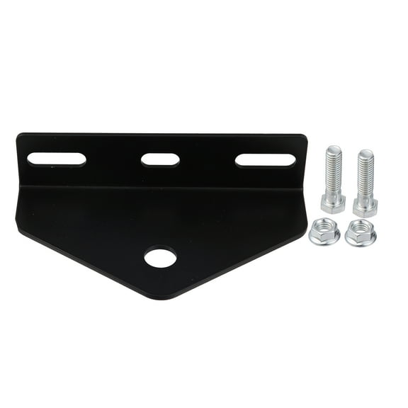 Unique Bargains Turn Mower Trailer Hitch 3"-6" Lawn Mower Trailer Hitch Carbon Steel Hitch Mount for Most Towing Lawnmowers Black